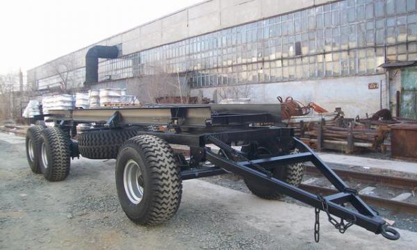 Трёхосное тяжёлое шасси САРМАТ 19,2Т