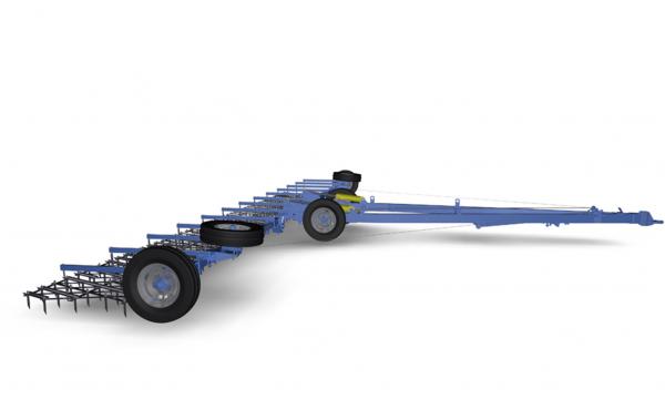 Сцепка универсальная СШГ-22 для боронования почвы и и планирования поверхности