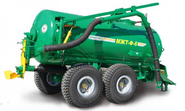 Машина для внесения жидких органических удобрений (бочка для транспортировки навоза) МЖТ-Ф-6