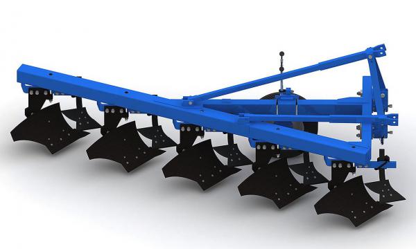 Плуг пятикорпусной навесной ПЛН-5-35УП с предплужником