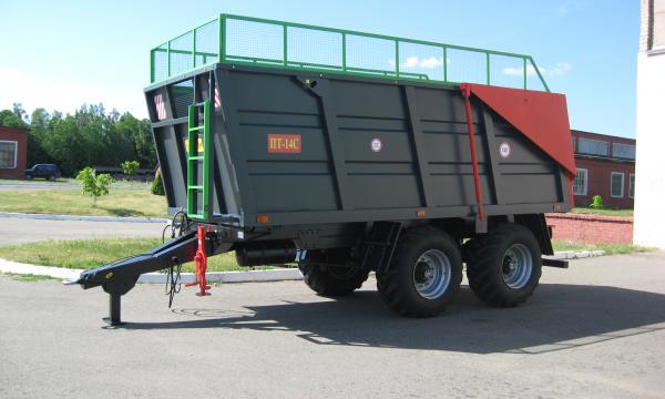 ПТ-14С Тракторный самосвальный полуприцеп