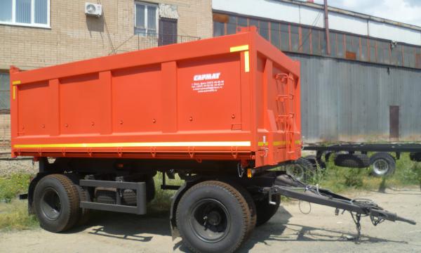 Прицеп автомобильный самосвальный САРМАТ 2ПАС14