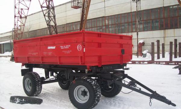 Прицеп САРМАТ 2ПТС6,5 для грунтовых дорог