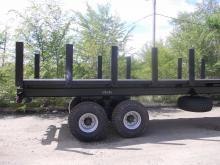 Прицеп-сортиментовоз САРМАТ 46106 для перевозки штучных длинномерных грузов